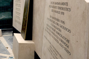 Palestrina Marmi ricorda la scorta di Aldo Moro